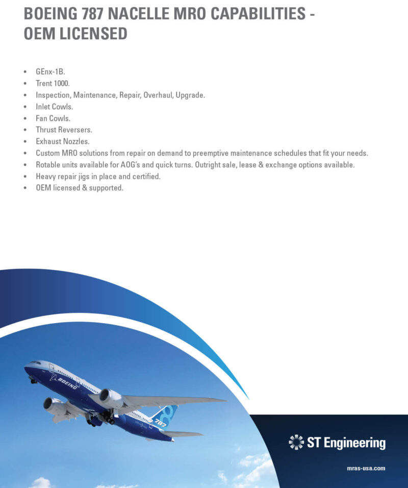 Boeing 787 MRO